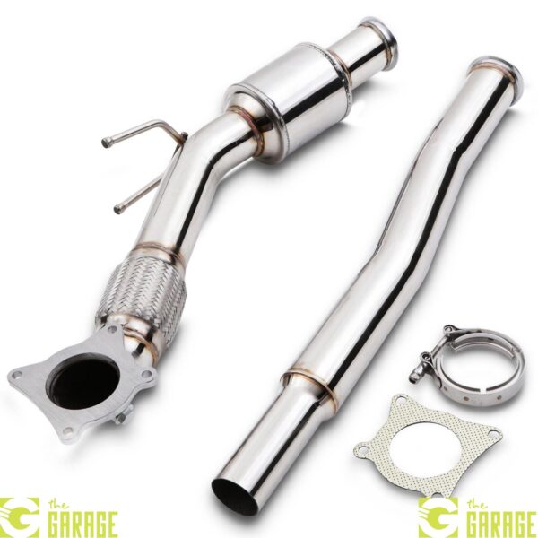 200 CELL CPI SPORTS CAT STAINLESS EXHAUST DOWNPIPE FOR VW GOLF MK5 MK6 GTI 2.0