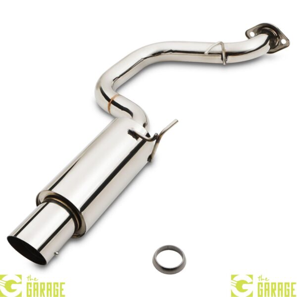 STAINLESS EXHAUST REAR SILENCER BACK BOX FOR TOYOTA CELICA 190 140 BHP GTS VVT