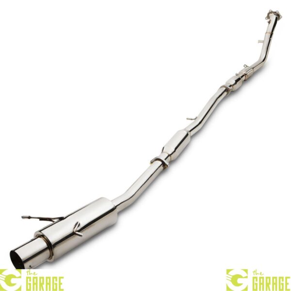 3" STAINLESS FULL DECAT EXHAUST SYSTEM FOR SUBARU IMPREZA WRX STI GC8 GDA GDB