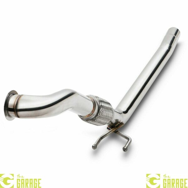 2.25" STAINLESS RACE DE CAT EXHAUST DECAT DOWNPIPE FOR VW GOLF MK5 2.0 TDI 04-09