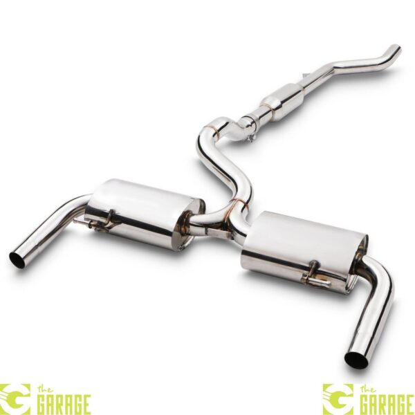 STAINLESS CAT BACK SPORT EXHAUST SYSTEM FOR RENAULT CLIO MK3 2.0 16V SPORT 09-13