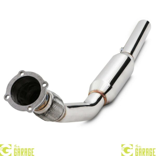 STAINLESS DECAT EXHAUST DE CAT PIPE DOWNPIPE FOR SKODA OCTAVIA 1.8T AUM AUQ 00>