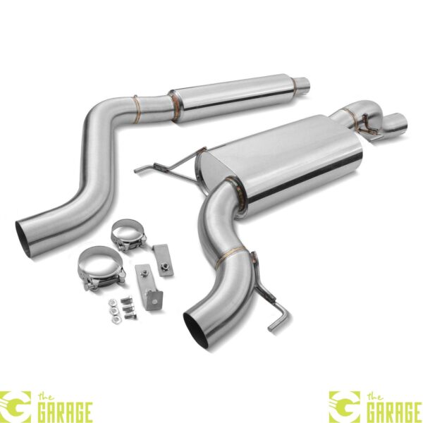 STAINLESS CAT BACK SPORT EXHAUST SYSTEM FOR VAUXHALL OPEL CORSA D 1.6 TURBO VXR