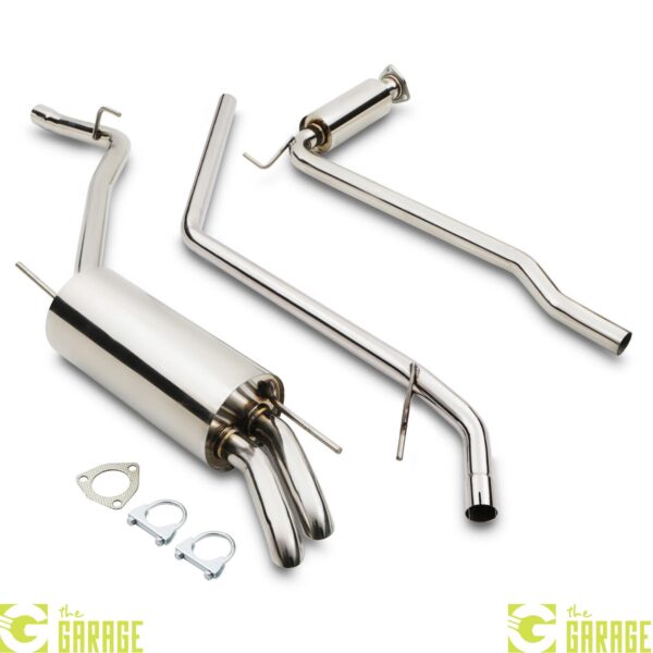 STAINLESS STEEL DECAT EXHAUST SYSTEM FOR VW TRANSPORTER T4 1.9 2.5 TDI LWB 96-03