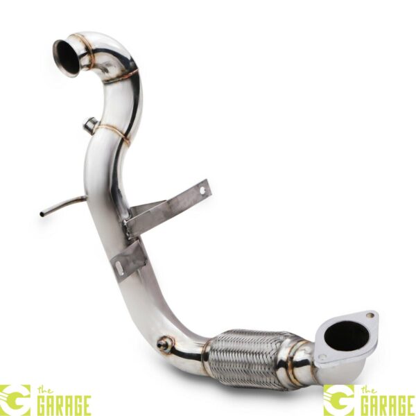 STAINLESS EXHAUST FRONT DPF BYPASS DOWNPIPE FOR FORD FOCUS MK3 1.6 TDCI 12-15