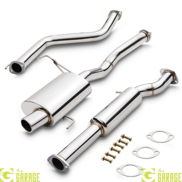 STAINLESS STEEL CAT BACK EXHAUST SYSTEM FOR ALFA ROMEO 147 937 1.6 2.0 01-10