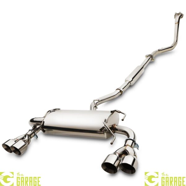 2.75" STAINLESS DECAT EXHAUST SYSTEM SUBARU IMPREZA HATCH 2.5L GRB WRX STI 07-14