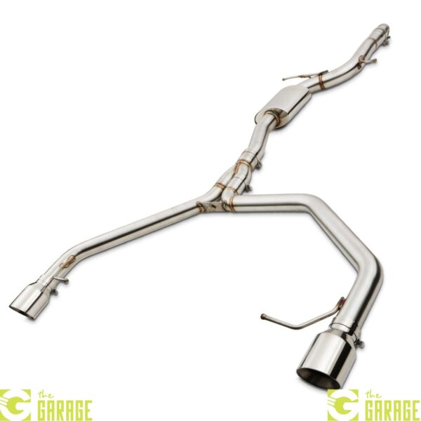 STAINLESS DOWN PIPE BACK EXHAUST SYSTEM FOR AUDI A5 8T 2.7 3.0 TDI QUATTRO 07-11