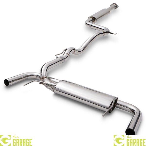 STAINLESS STEEL CAT BACK EXHAUST SYSTEM FOR VAUXHALL ASTRA J VXR GTC 2.0 11-15