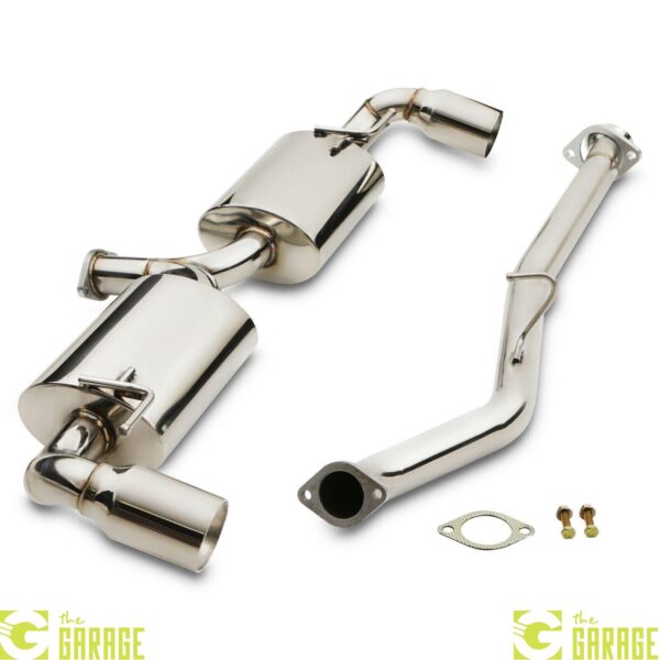 STAINLESS STEEL CATBACK EXHAUST SYSTEM FOR MAZDA RX8 RX-8 1.3 2004-2009