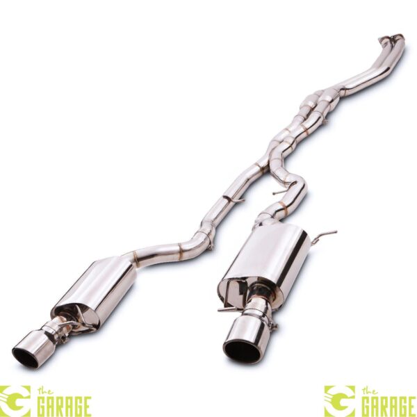 STAINLESS MANIFOLD BACK EXHAUST SYSTEM FOR BMW 3 SERIES E90 SALOON 335I 06-11