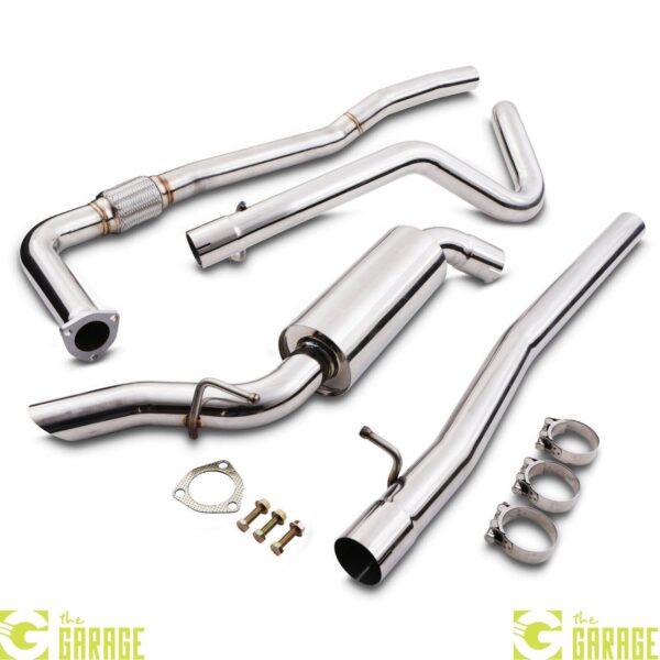 TURBO BACK DECAT EXHAUST SYSTEM FOR LAND ROVER DEFENDER 110 300TDI 2.5TD 94-99