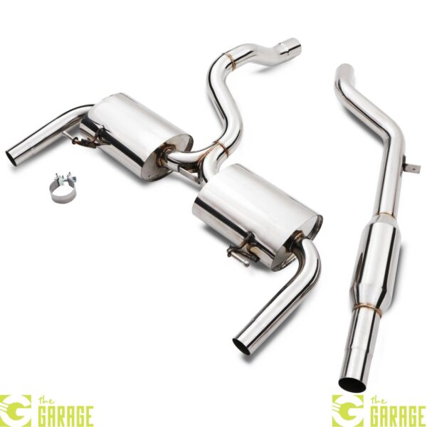 STAINLESS CAT BACK SPORT EXHAUST SYSTEM FOR RENAULT CLIO MK3 2.0 16V SPORT 09-13