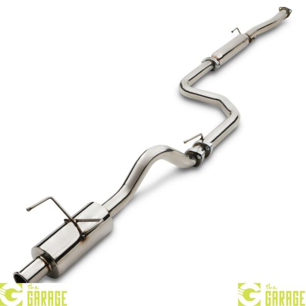 STAINLESS N1 STYLE CAT BACK SPORT EXHAUST SYSTEM FOR HONDA CIVIC EK EJ EM 96-00