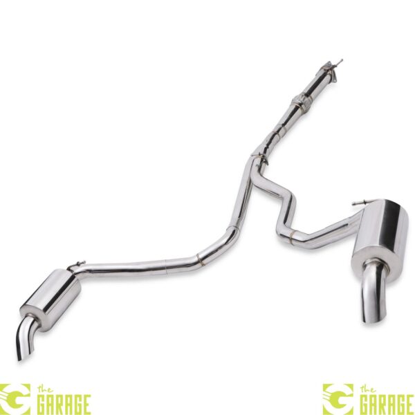 STAINLESS CATBACK EXHAUST SYSTEM FOR LAND ROVER DISCOVERY 4 3.0 TDV6 L319 09-16