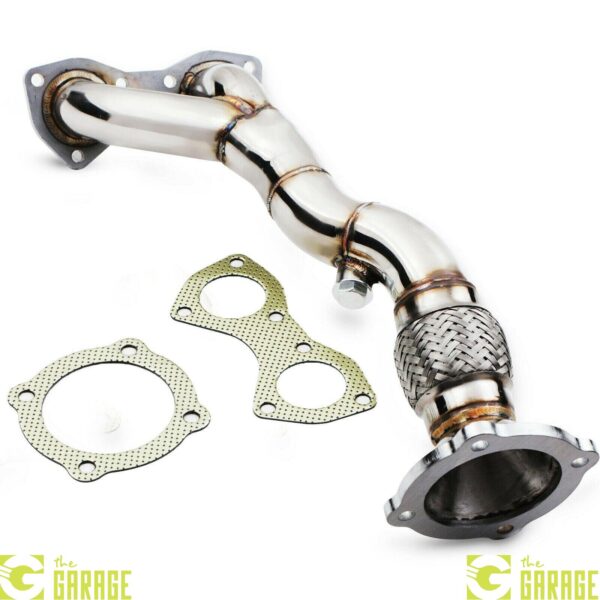 STAINLESS RACE EXHAUST FRONT DOWN PIPE FOR AUDI TT MK1 8N 1.8T QUATTRO 180 BHP