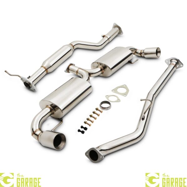 STAINLESS STEEL MANIFOLD BACK DECAT EXHAUST SYSTEM FOR MAZDA RX8 RX-8 1.3 03-12