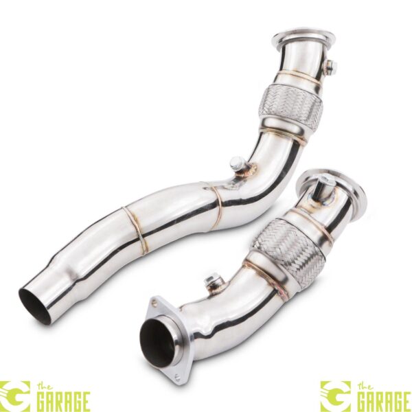 3" STAINLESS EXHAUST DE CAT DOWN PIPE DECAT FOR BMW 4 SERIES  F82 M4 S55 14-19