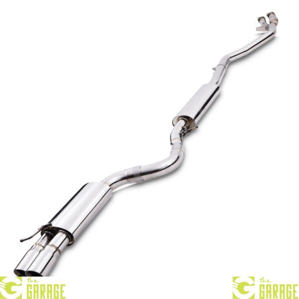 2.75" STAINLESS CAT BACK EXHAUST SYSTEM FOR BMW E90 E91 E92 323i 325i 3 SERIES