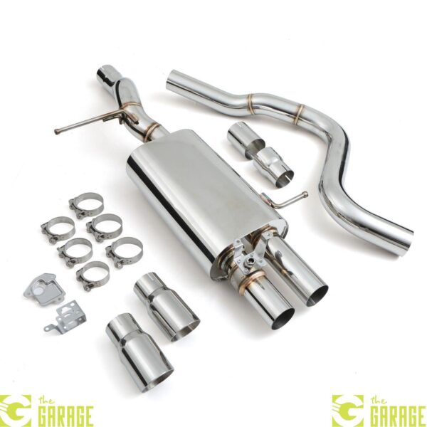 STAINLESS STEEL GPF BACK EXHAUST SYSTEM FOR FORD PUMA ST MK8 1.5 ECOBOOST 2019+