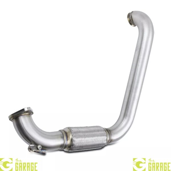 2.5" STAINLESS DECAT DOWN PIPE EXHAUST DE CAT FOR FORD FIESTA MK6 1.6 TDCI 04-08