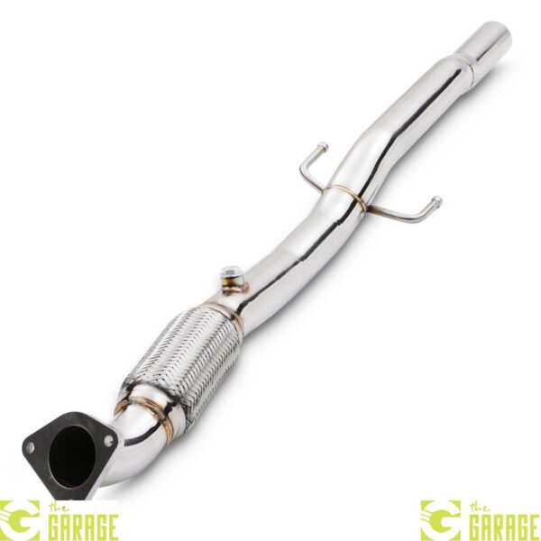 STAINLESS EXHAUST 2ND DE CAT DOWNPIPE FOR VAUXHALL OPEL CORSA D VXR NURBURGRING