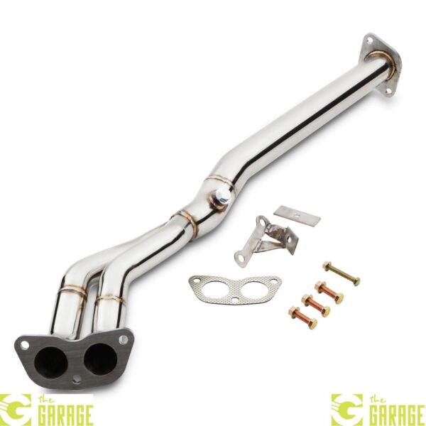 STAINLESS STEEL DE CAT DECAT EXHAUST DOWNPIPE FOR MAZDA MX5 MK2.5 1.8 01-05