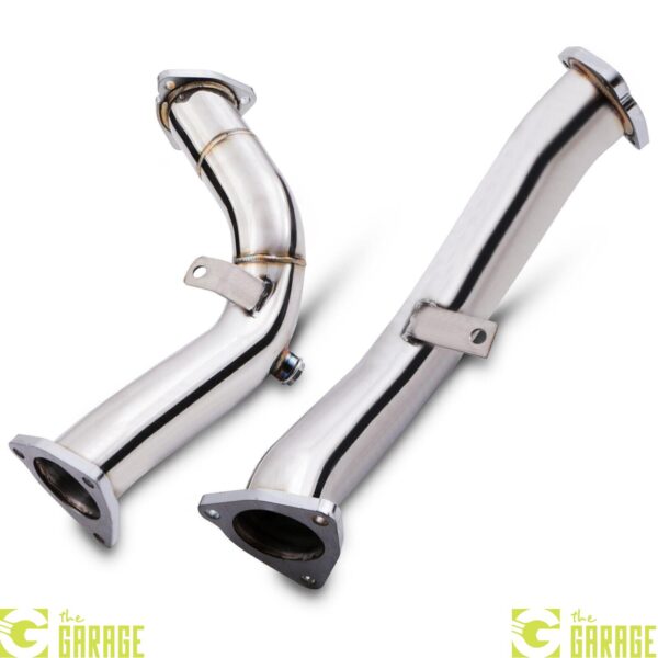 STAINLESS EXHAUST PRIMARY DECAT DOWNPIPES PIPE FOR AUDI S4 B8 3.0 TFSI 13-17