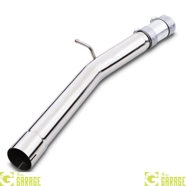 STAINLESS EXHAUST RESONATOR SILENCER BOX DELETE FOR VOLKSWAGEN GOLF MK7 GTI R