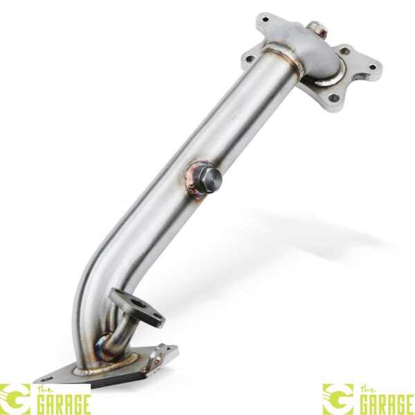 DECAT DOWNPIPE EXHAUST STAINLESS DE CAT PIPE FOR HONDA CIVIC FN TYPE S 06-12