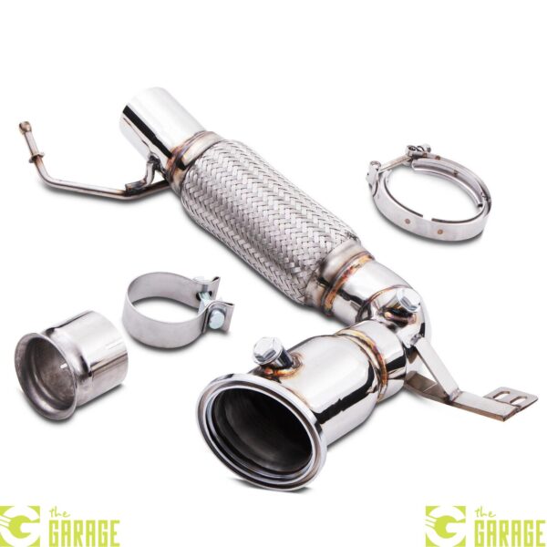 STAINLESS STEEL EXHAUST DE CAT DECAT PIPE FOR BMW MINI F56 COOPER S 2.0T 19+