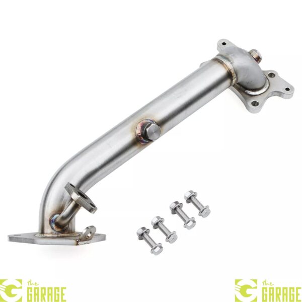 DECAT DOWNPIPE EXHAUST STAINLESS DE CAT PIPE FOR HONDA CIVIC FN TYPE S 06-12