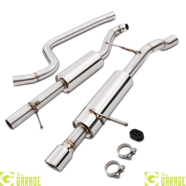 STAINLESS CAT BACK SPORT EXHAUST SYSTEM FOR FORD FIESTA 1.0 ECOBOOST ST LINE 17+