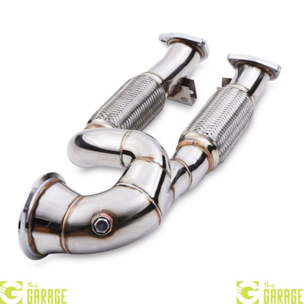 STAINLESS DE CAT DECAT SPORT RACE EXHAUST DOWNPIPE FOR AUDI RS3 8P TT RS 8J 11+