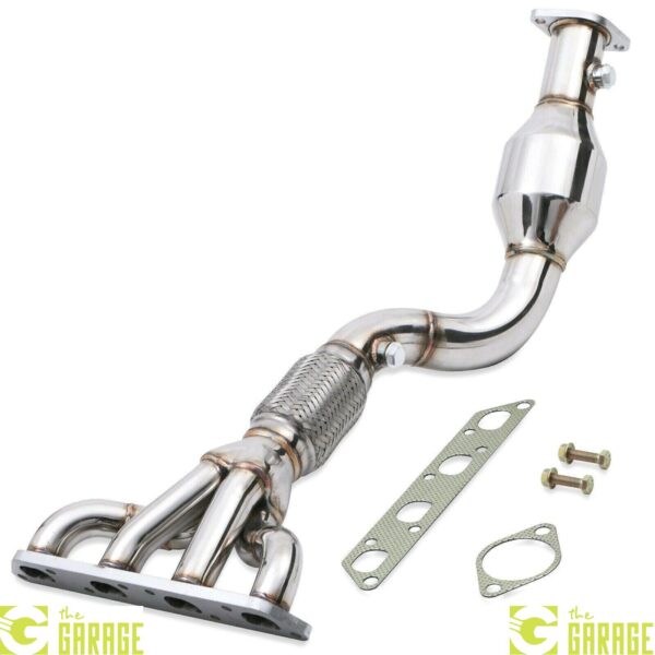 STAINLESS EXHAUST MANIFOLD DECAT DE CAT FOR MINI ONE 1.6 COOPER S R50 R52 R53