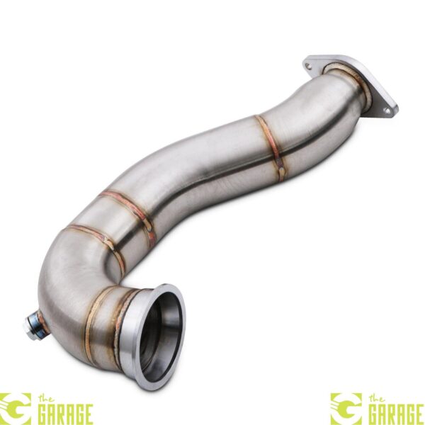 3" STAINLESS EXHAUST DECAT DOWN PIPE FOR ABARTH 500 595 695 GARRETT TURBO 08-18