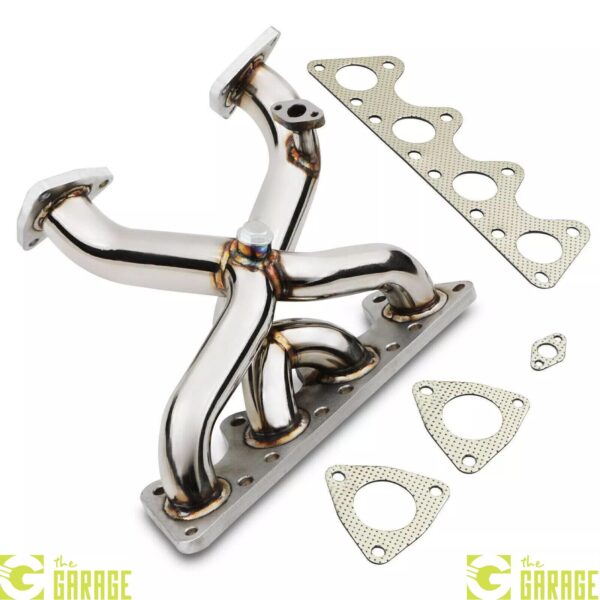 STAINLESS STEEL FRONT DECAT EXHAUST MANIFOLD FOR AUDI A3 8P 2.0 FSI 03-12