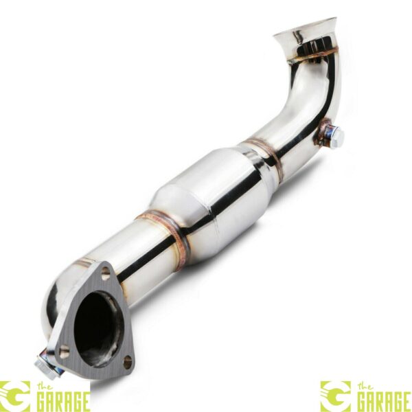 STAINLESS SPORTS CAT EXHAUST DOWNPIPE FOR PEUGEOT 207 TURBO GTI 1.6 TURBO