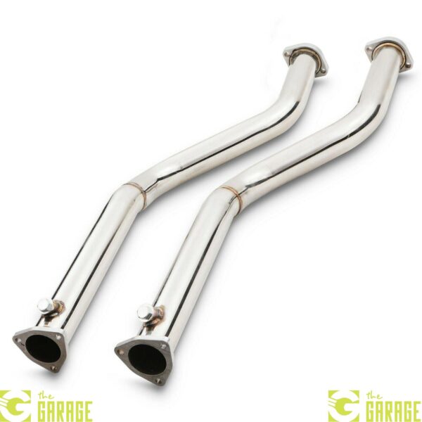 2.25" STAINLESS EXHAUST DECAT DE CAT CENTRE PIPE FOR BMW 3 SERIES E46 M3 3.2 00+