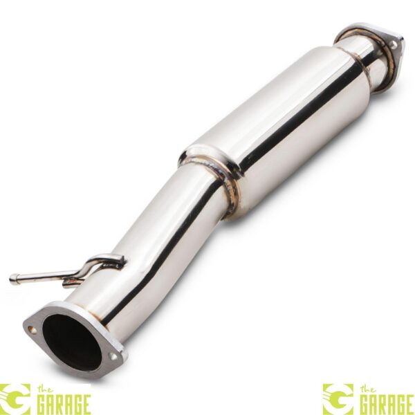 3" RESONATED STAINLESS STEEL EXHAUST DECAT PIPE FOR FORD FOCUS MK2 RS 2.5 09-11