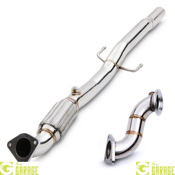 2.5" EXHAUST 1ST 2ND DECAT DOWNPIPE FOR VAUXHALL CORSA D VXR NURBURGRING 11-15