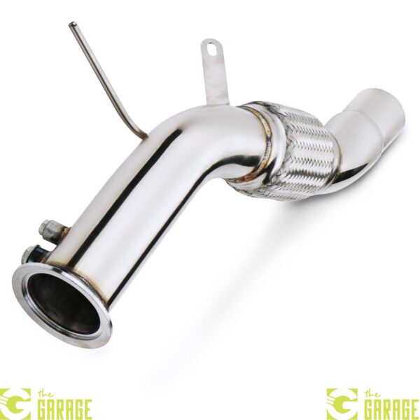 3" EXHAUST DPF BYPASS STAINLESS DOWNPIPE FOR BMW 5 SERIES E60 E61 520D M47 05-06