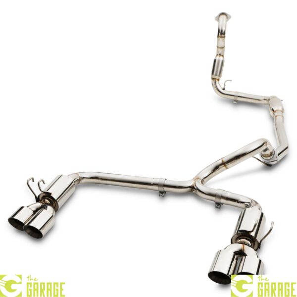 3" STAINLESS CAT BACK SPORT EXHAUST SYSTEM FOR HONDA CIVIC FK2 2.0 TYPE R 15-17