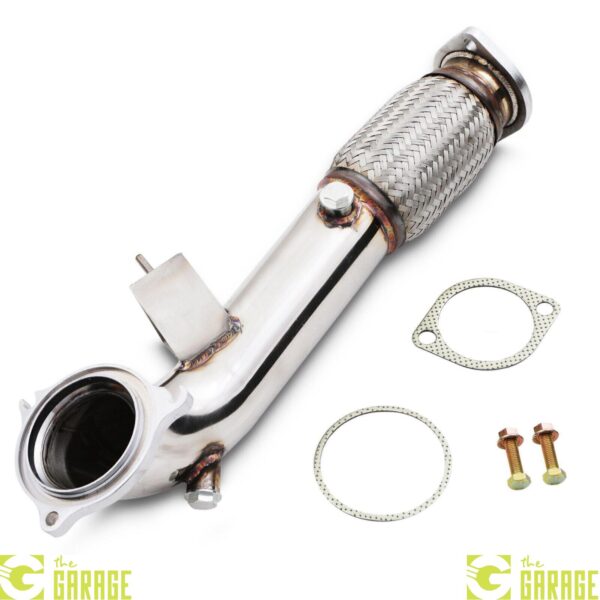 3" STAINLESS EXHAUST DE CAT DECAT DOWNPIPE FOR FORD FIESTA ST 180 ST180 ECOBOOST