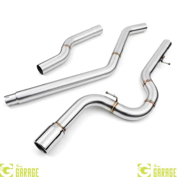 2.75" CATBACK EXHAUST SYSTEM SINGLE TIP FOR BMW 1 SERIES E81 118D 120D M47 03-07