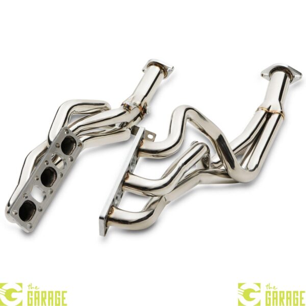 STAINLESS EXHAUST MANIFOLD DE CAT DECAT PAIR FOR NISSAN 350Z Z33 3.5 V6 03-06