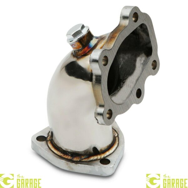 STAINLESS RACE EXHAUST TURBO ELBOW FOR NISSAN 200SX S14A 2.0 TURBO SR20DET 96-00