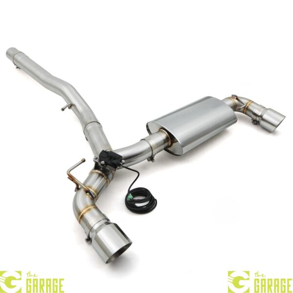 STAINLESS STEEL GPF BACK VALVED EXHAUST SYSTEM FOR BMW 1 SERIES M135i F40 19-24