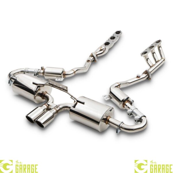 STAINLESS FULL DECAT EXHAUST MANIFOLD SYSTEM FOR PORSCHE BOXSTER 986 S 3.2 96-04