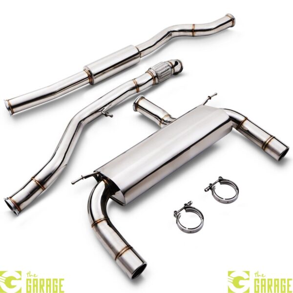 3" STAINLESS CAT BACK EXHAUST CATBACK SYSTEM FOR BMW 3 SERIES F30 F31 335i 12-15